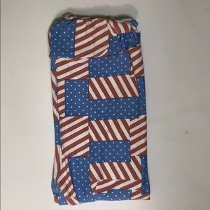 NWT Kids L/XL LuLaRoe Americana Leggings